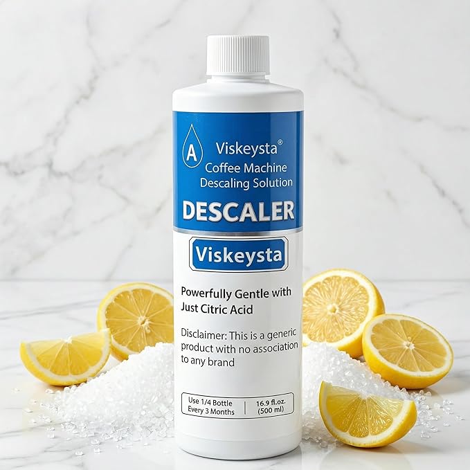 Descaling Solution Compatible with Cuisinart Coffee Machines, 500ml Bottle for 4 Uses