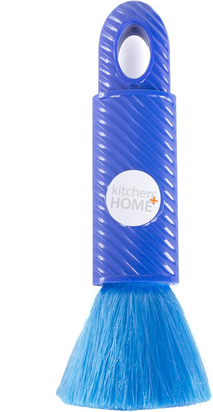 Kitchen + Home 6.5" Inch Compact Travel Duster - Electrostatic Duster - 2 Pack Blue with Carry Case