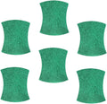 6pcs Reusable Scouring Pads for Dishes Kitchen Scrubber Pads Cleaning Soft Non Scratch Brush