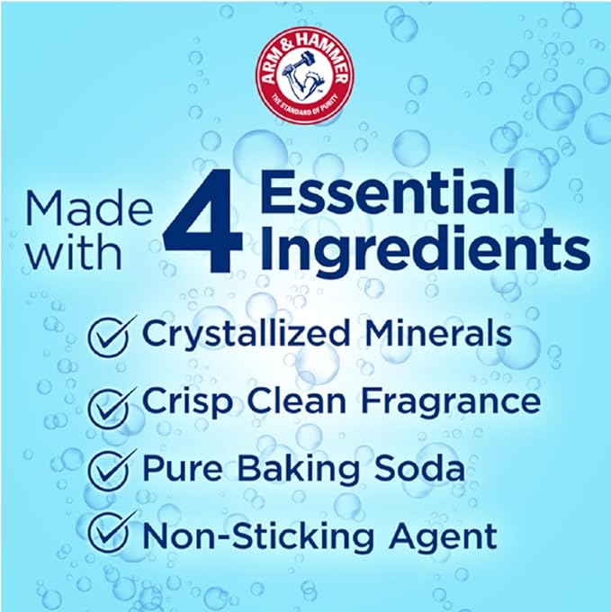 Arm & Hammer Light In-Wash Scent Booster Crisp Clean 24oz (Pack of 2)