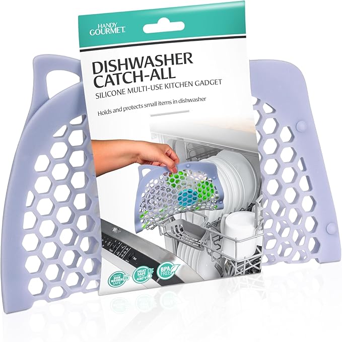 Handy Gourmet Dishwasher Catch-All Silicone Net Bag