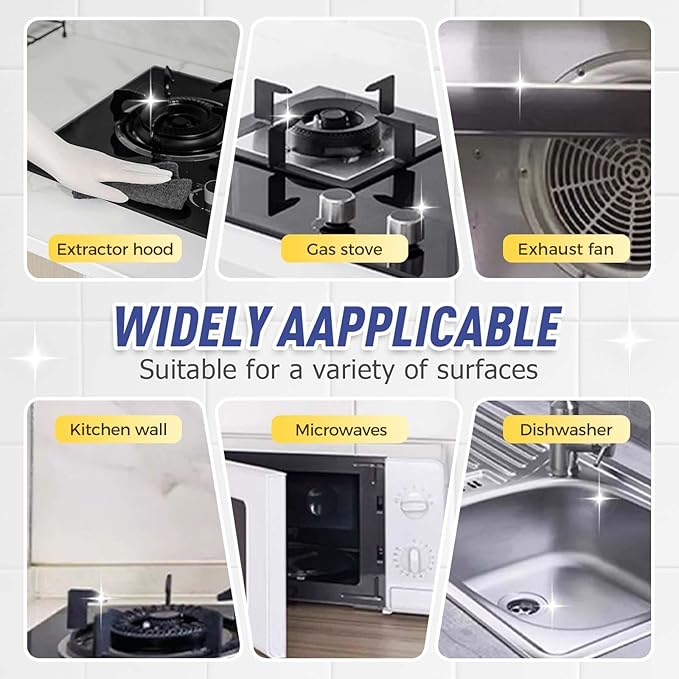 Kitchen Heavy Oil Cleaner Spray, 2026 New All Purpose Kitchens Heavy Oil Cleaning Agent, Kitchen Degreasing Cleaning Spray Grease Remover for Stove, Oven, Dishwasher, Appliances (1PCS)
