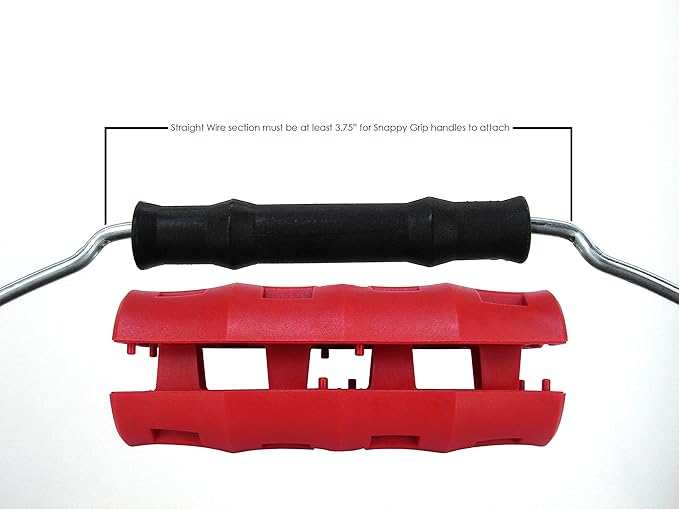 Ergonomic Replacement Bucket Handles RED 12 PACK