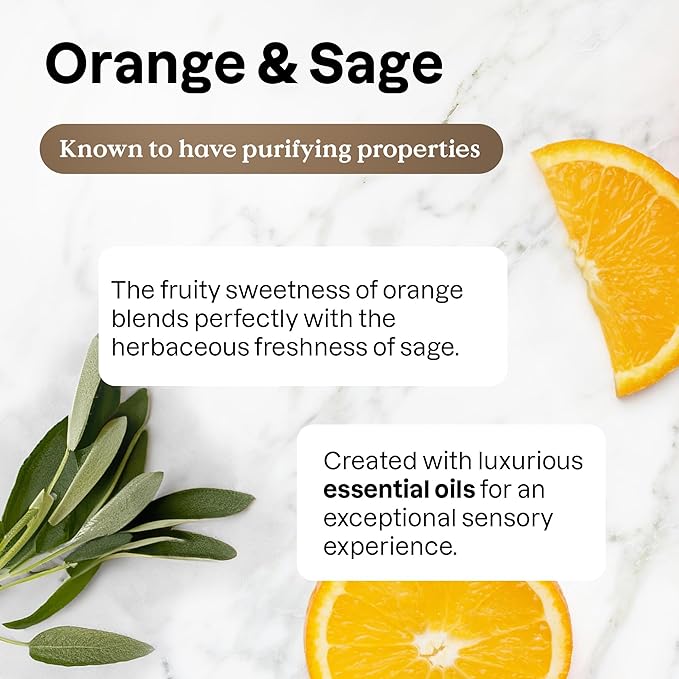 ATTITUDE All Purpose Cleaner, EWG Verified Multi-Surface Products, Vegan, Naturally Derived Multipurpose Cleaning Spray, Orange and Sage, 67.6 Fl Oz