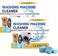 12 Pack Washing Machine Cleaner Tablets for HE Front & Top Load Washers, Deep Cleaning Washer Tablets Help Reduce Odors, Residue & Lint Buildup, Easy Dissolving Laundry Machine Cleaner (24)