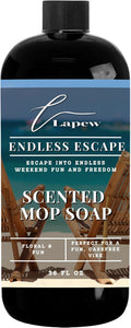Lapew Endless Escape Scented Mop Soap - Luxury Floor Cleaner Concentrate for Mopping Tile, Laminate, Vinyl & Hardwood | Streak-Free, Low-Foam | 36 oz