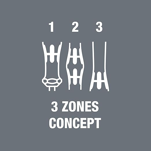 Wera 2035/6 A Kraftform Micro Slotted/Phillips Electronics Screwdriver Set and Rack, 6-Pieces