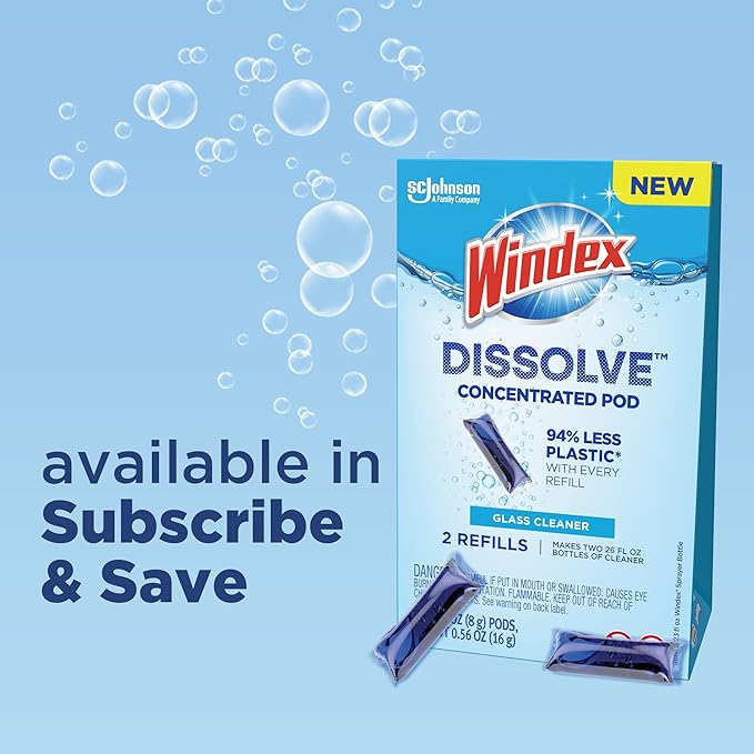 WINDEX DISSOLVE PODS2PK REFILL 2X0.28FLOZ