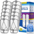 UBeesize 12 Pack Refill Cartridge for Zevo M364 and Max, Replacement Refill Compatible with Zevo Plug-in Light, 100% Fit (12 Cartridges)
