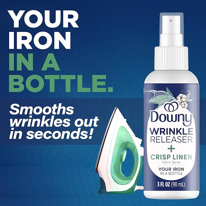 Downy Wrinkle Release Spray w/Bonus 3oz Bounce Spray Sample