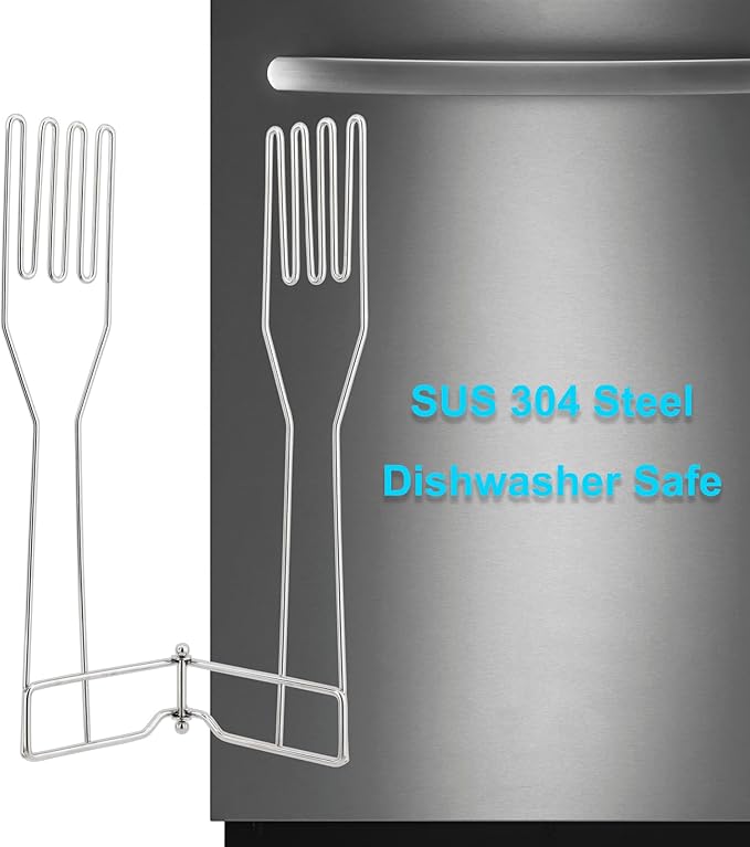 Kitchen Gloves Drying Rack, SUS 304 Stainless Steel Dish Gloves Holder