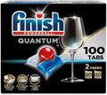 Finish Quantum Powerballs Dishwashing Detergent Gel Tabs 3.52 Lb, 100 Tabs