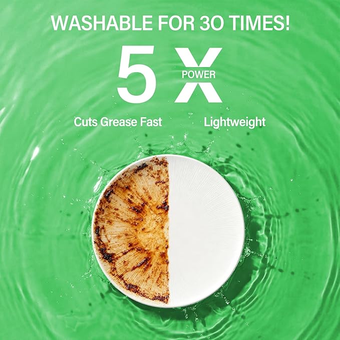 Dishwasher Detergents Sheets (30 Count) - 100% Natural Plant-Based Eco Dishwashing Soap Solid Enzymes Grease Removal & Shiny Finish Compatible with Large & Small Dishwashers Tablets Residue-Free