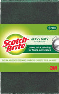 Scotch-Brite Heavy Duty Scour Pads, 6 in. x 3.8 in. (Green) / 2-Pack