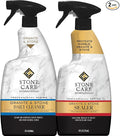 Stone Care International Daily Cleaner/Polish & Sealer Stone Care Kit for Granite, Quartz, Quartzite, Limestone Countertops - No residue, Superior Protection