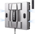 K1 Window Cleaning Robot with 4 Spray Nozzles Robotic 6000Pa Window Cleaner Automatic Washer Robot with Edge Detection Low Noise Glass Cleaning Robot for Framed/Frameless Surface