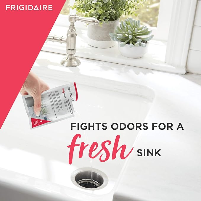 Frigidaire 10FFPROS02 ReadyClean Probiotic Sink & Disposer Cleaner, 6 Treatments