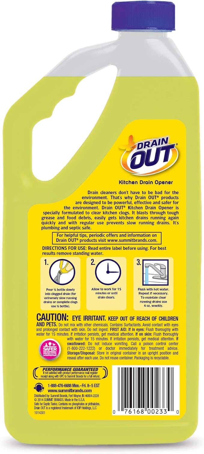 DrainOut Kitchen Drain Opener