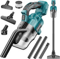 Cordless Handheld Vacuum Cleaner Compatible with Makita 18V Battery , 16000Pa Portable Shop Vacuum with 2 HEPA Filters & 4 Attachments, Lightweight Vacuum for Car, Home & Garage(Tool Only, No Battery)