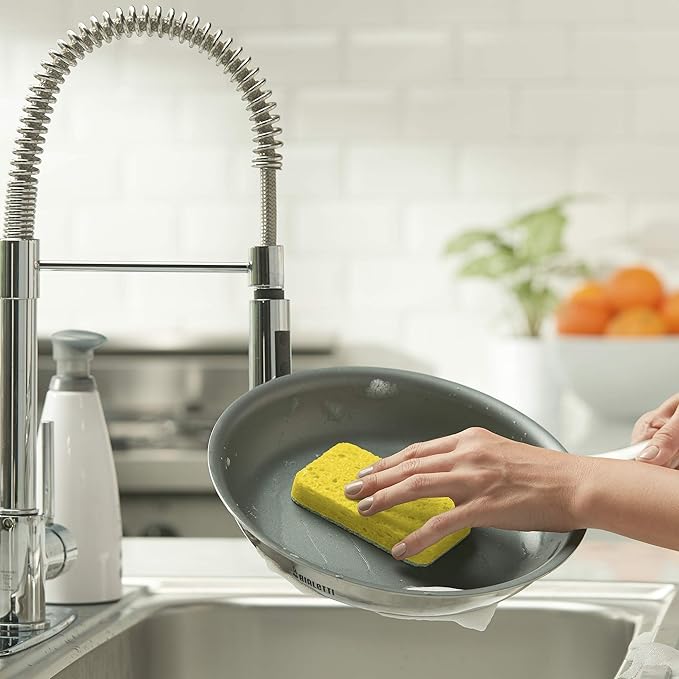 Casabella, Cleaning Sponge Scrub Pink, 3 Count