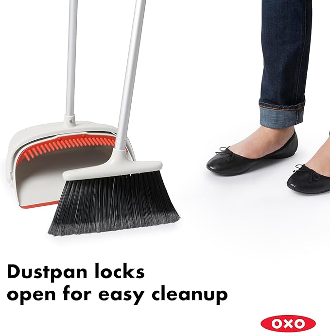 OXO Large Upright Sweep Set, Off-white, 8.5" - 12"