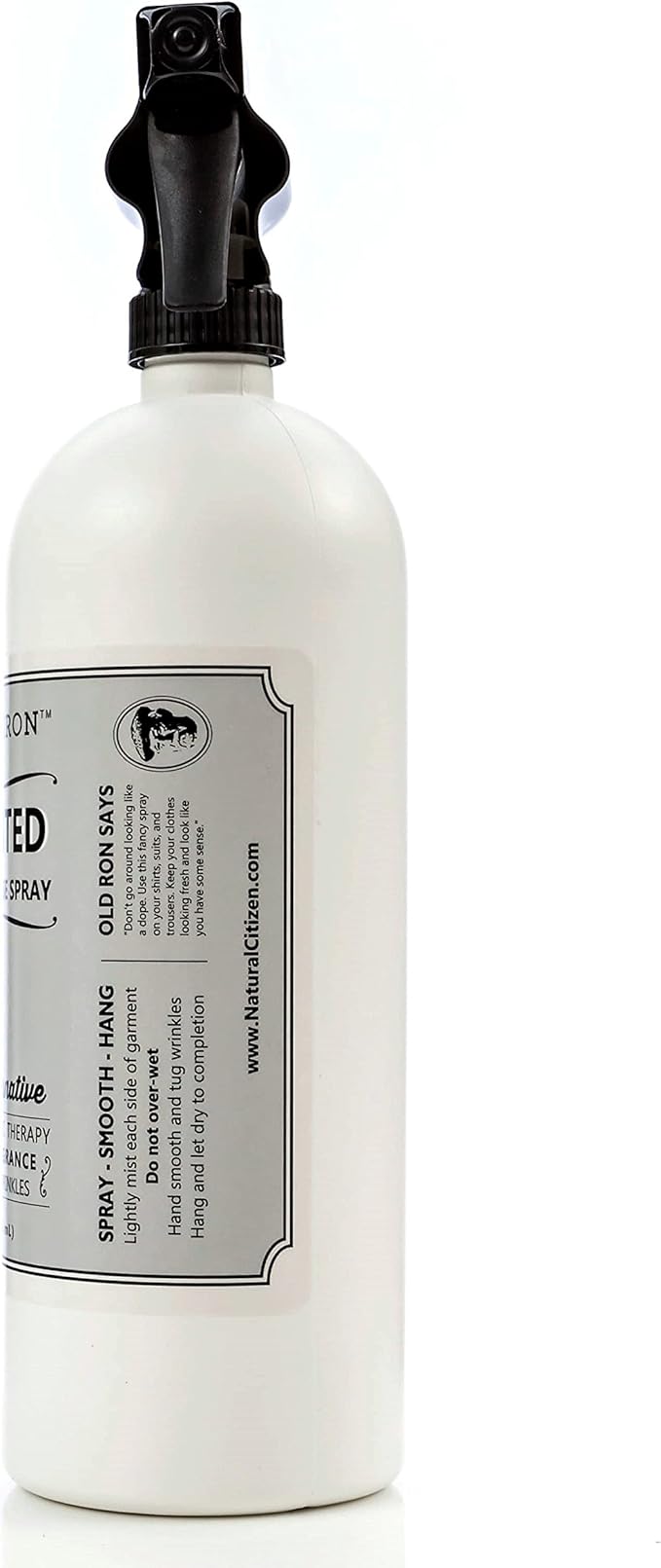 Cold Iron Wrinkle Release Spray for Clothes. 32 fl oz. Unscented/Fragrance Free. Plant Based Ironing Alternative. Fast, Easy to Use. Spray, Smooth, Hang. Award Winning Formula to Save You Time