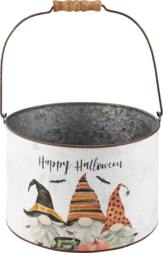 Primitives by Kathy Bucket Set - Gnomes design Happy Halloween