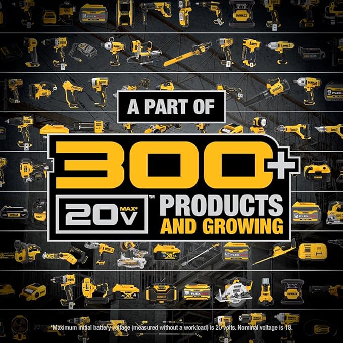 DEWALT 20V MAX XR Oscillating Tool Kit with Blades, 3 Speed Cordless Brushless Multitool, Up to 20,000 OPM, LED Light, Battery and Charger Included (DCS356C1)