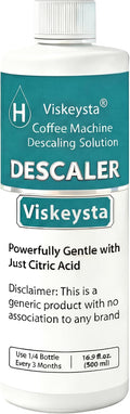 Gentle Descaling Solution, Compatible with Hamilton Beach Coffee Machines, 500ml Bottle for 4 Uses