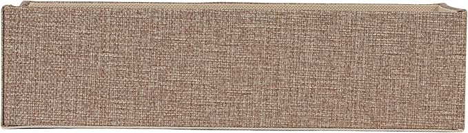 Household Essentials Brown 720-1 Deep Drawer Organizer Box for Storage | 12 in x 4 in x 3.13