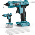Cordless Hot Glue Gun Compatible with Makita 18v Battery, Handheld Wireless Power Heavy Duty Hot Glue Gun Full Size Kit with 20pcs 0.43'' Hot Glue Stick for Arts & Crafts, Home Repair