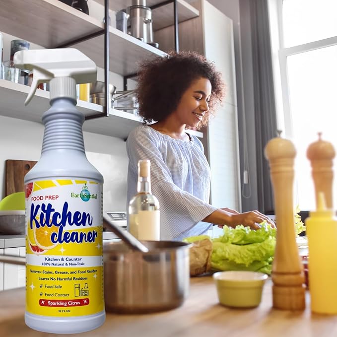 Food Prep Kitchen Cleaner 100% Natural and Non-toxic