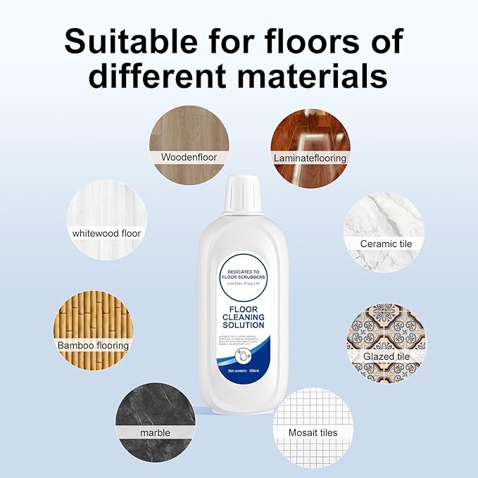 Floor Cleaning Solution Original flavor Scent Compatible with Tineco Cleaning Solution, Suitable for All Robot Vacuum Cleaners and Wireless Wet Dry Dual-Use Vacuum Cleaners