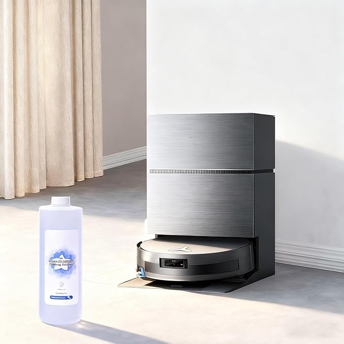 Vacuum cleaner Multi-surface Floor Cleaning Solution Compatible with ECOVACS X11/N20/N30/X1/X2/X5/X8/X9/T10/T20/T30/T50/T80/T30C Series, 1L