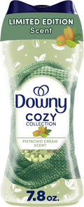 Downy Cozy Collection In-Wash Laundry Scent Booster Beads, Pistachio Cream Scent, 7.8 oz, Limited Edition Laundry Beads