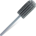 SPARTA Scrub Brush Bottle Brush, Dishwasher Safe Brush with Hanging Hole for Cleaning, Plastic, 16 Inches, Gray, (Pack of 4)