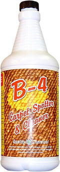 B-4 Commercial Carpet Spotter, Cleaner and Stain Remover. Wonderful citrus fragrance. No other product needed!-12 quart case
