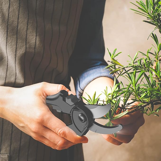 AC Infinity 8” Professional Bypass Pruning Shear, Medium-Carbon KS5 Steel Blades with Nonstick Teflon Coating, Tree Trimmer Secateurs for Gardening, Hydroponics, Grow Tents