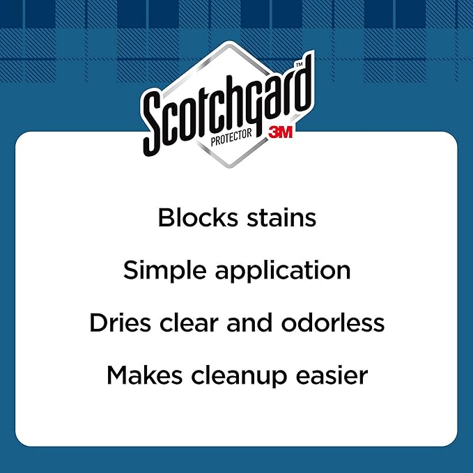 Scotchgard Rug & Carpet Protector, Carpet & Rug Protector Blocks Stains During Fall and Winter Holidays, Fabric Protector Makes Cleanup of Stains from Food Spills Easier, 17 oz (Pack of 2)