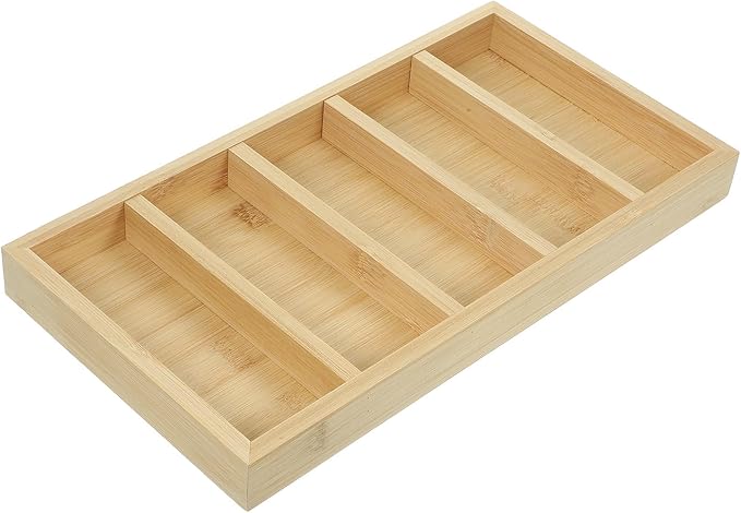 BESPORTBLE Sunglasses Organizer Tray 5-Grid Eyeglasses Storage Display Case Wear-Resistant Glasses Rack for Home Countertop Eyewear Organization