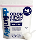 Enzyme Laundry Booster Additive, Unscented. 48 Load Laundry Sanitizer Detergent, Color Safe Fabric Active Enzyme Washing Soda Detergent Cleaner. Powdered Stain Treater & Odor Remover Booster Treatment