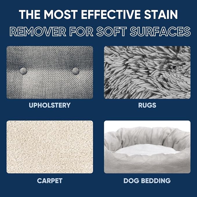 Oxy Pet Carpet Cleaner Spray | Pet Stain Remover for Pet Urine, Cat Pee, Dog Poop | Deep Spot Treating Action on Carpeting, Upholstery, Laundry, Pet Beds & More (32 Fl Oz)