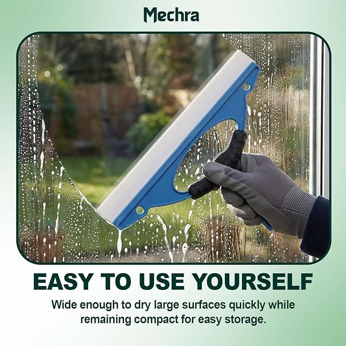 Professional Silicone Car Window & Windshield Squeegee – High-Performance Water Blade for Streak-Free Drying, Quick Water Removal & Scratch-Free Glass Cleaning