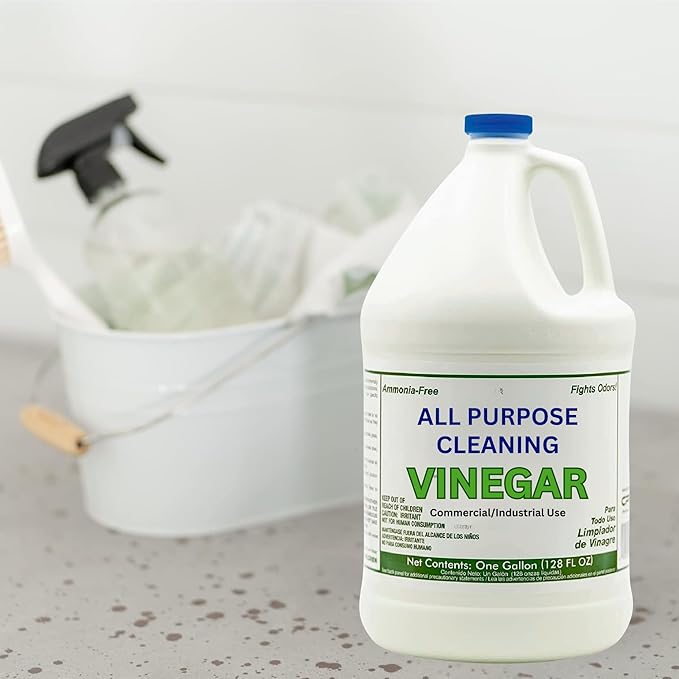 All Purpose Cleaning Vinegar, 5% Acidity | Multi-Purpose Household Surface Cleaner, Safe for Laundry, Effective Deodorizer, Ready to Use- 1 Gallon (Pack of 2)