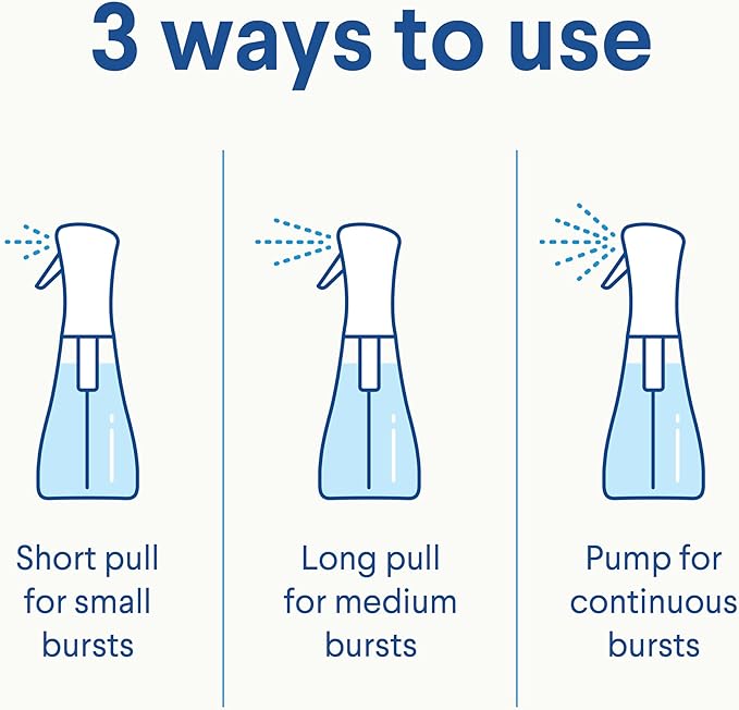 Clorox Disinfecting Mist, Eucalyptus Peppermint, Household Essentials, 1 Spray and 1 Refill, 16 oz Each