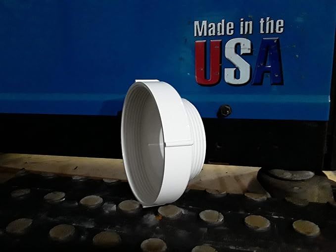 The Original 3" x 4" Home-Saver Combination Sewer Relief Cap - Made in the USA