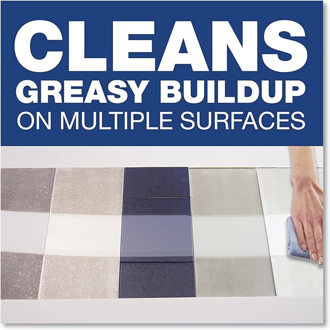 Boardwalk Non-toxic Formula Multi Surface Natural Grease and Grime Cleaner, Unscented, 32 Fl Oz, bundled with Micro Fiber Cloth