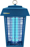 Flowtron Bug Zapper, 1 Acre of Outdoor Coverage with Powerful 40W Bulb & 5600V Instant Killing Grid, Electric Insect, Fly & Mosquito Zapper, Made in The USA - Blue Color