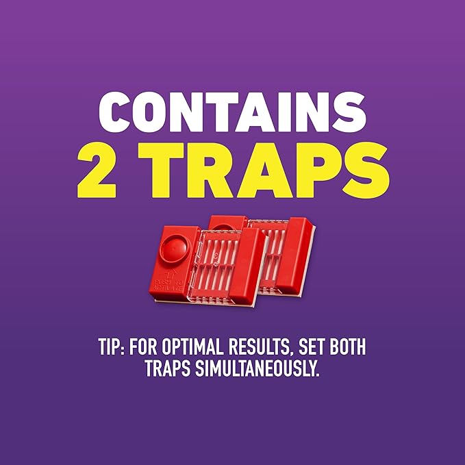Ortho Home Defense Max Bed Bug Trap, Detect Bed Bugs in Homes and While Traveling, 2 Traps in Each Package