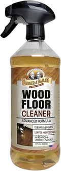 Parker & Bailey Wood Floor Cleaner – Use on Hardwood, Laminated or Faux Finshed Floors. Shine Restorer Protector, Surface Cleaner House Cleaning Supplies Home Improvement, Natural Look, Cuts Grease
